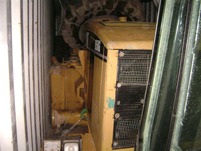 Export Logistics & Shipping, Inc. transports Caterpillar 950 wheel loader by cube container